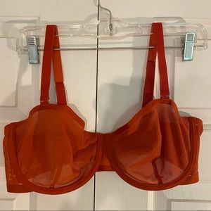 CUUP balconette mesh bra in Mars size 38D